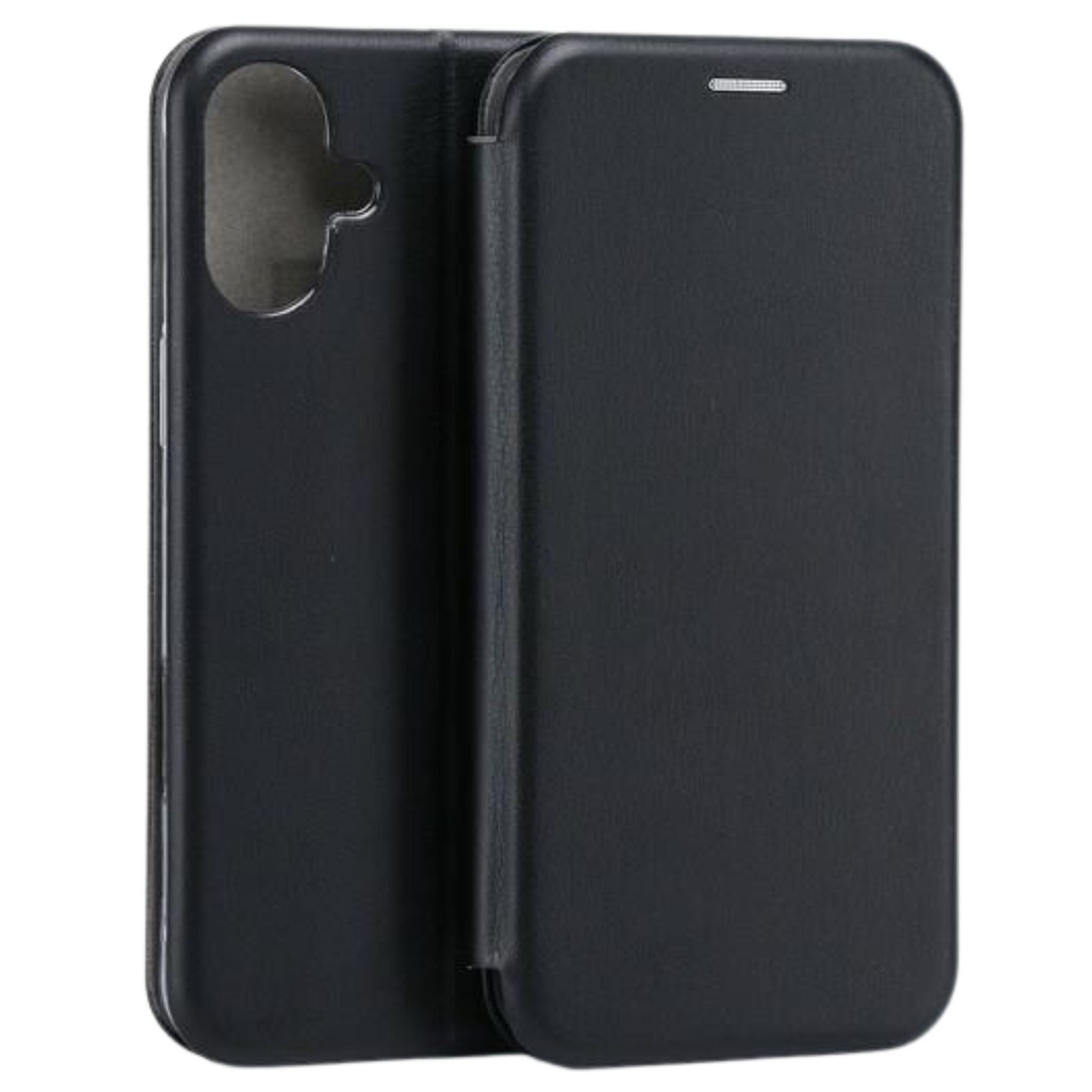 Beline Book Magnethülle Für Iphone 16 Plus (6,7 Zoll), Schwarz