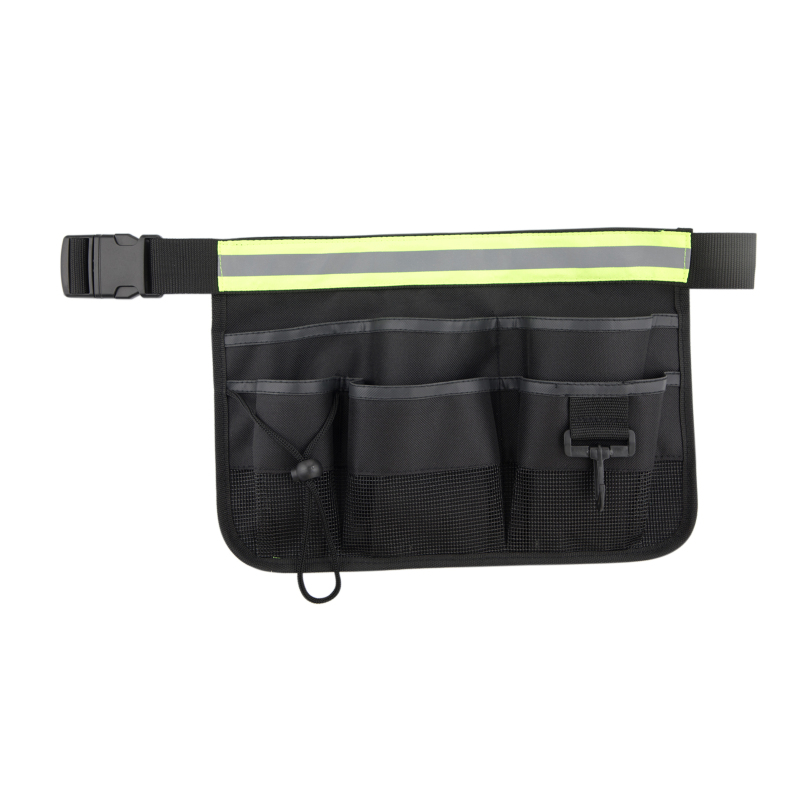 Gürteltasche Für Gartengeräte Mit Fächern, 600d Oxford-gewebe (schwarz)