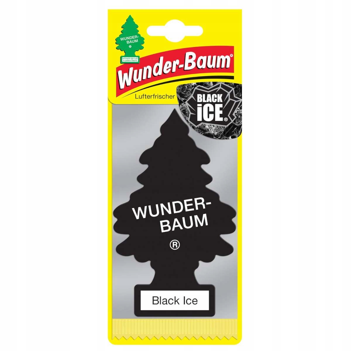 Schwarzer Klassischer Wunder-baum Autoduft-weihnachtsbaum