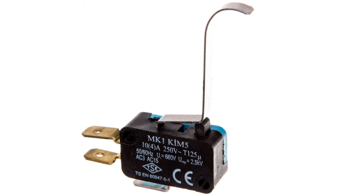 Miniatur-endschalter, 1w, Langer Gebogener Hebel, T0-mk1kim5