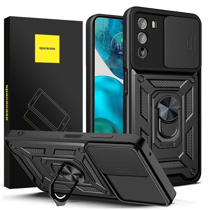 Spacecase Camring Moto G51 5g Schwarz