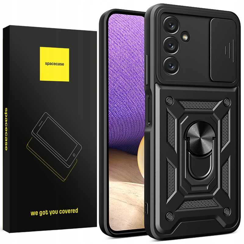 Spacecase Camring Galaxy A24 4g Schwarz