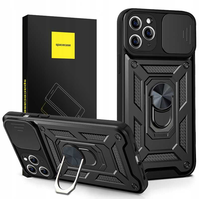 Spacecase Camring Iphone 11 Pro Schwarz