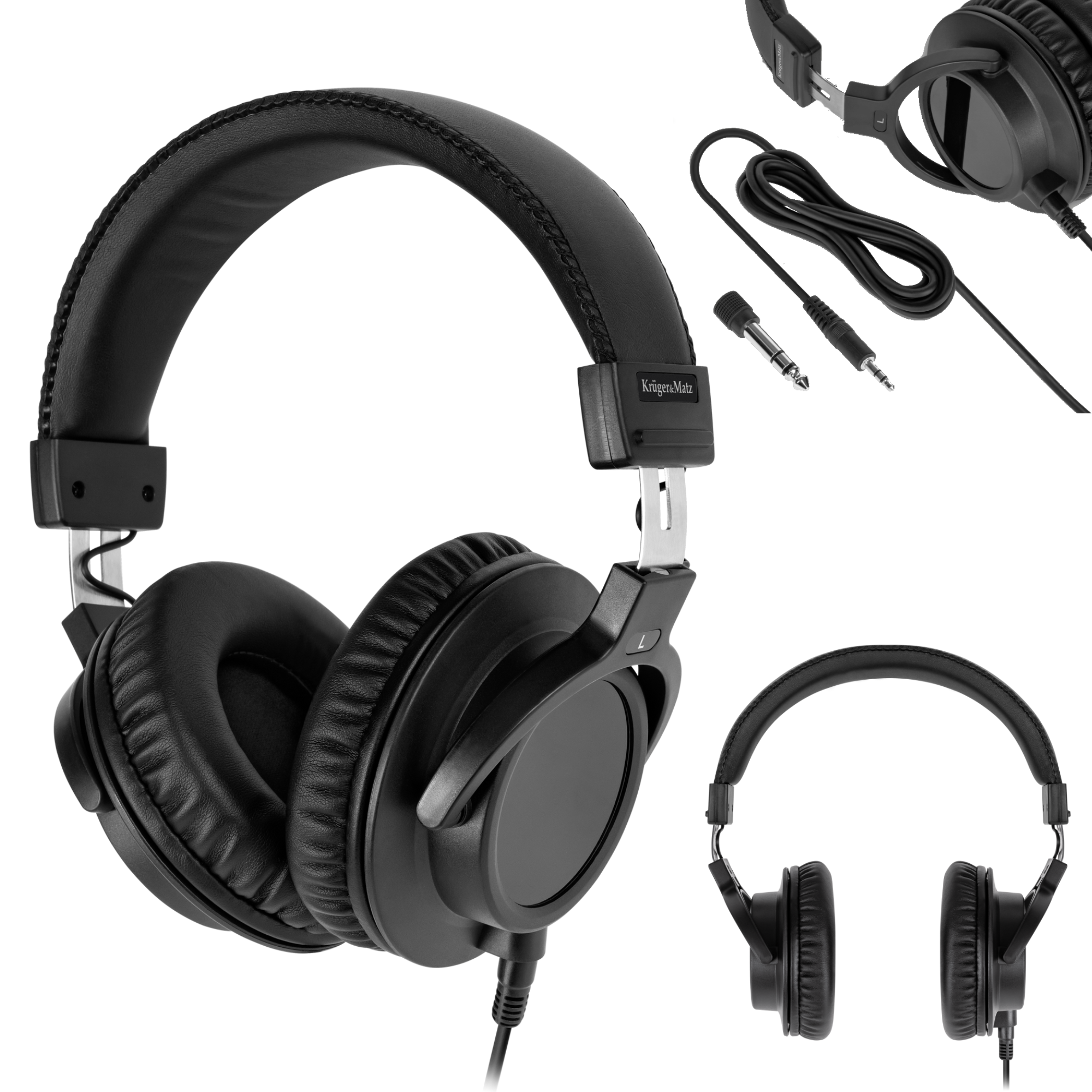 Kruger&matz Dj-studio-over-ear-kopfhörer, 50 Mm, 32 Ohm, 98 Db, Neodym