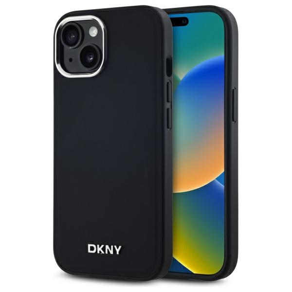 Dkny Dkhmp14spscmclk Iphone 14 6,1" Schwarze Hartschalen-schutzhülle Mit Schlichtem Logo Und Magsafe
