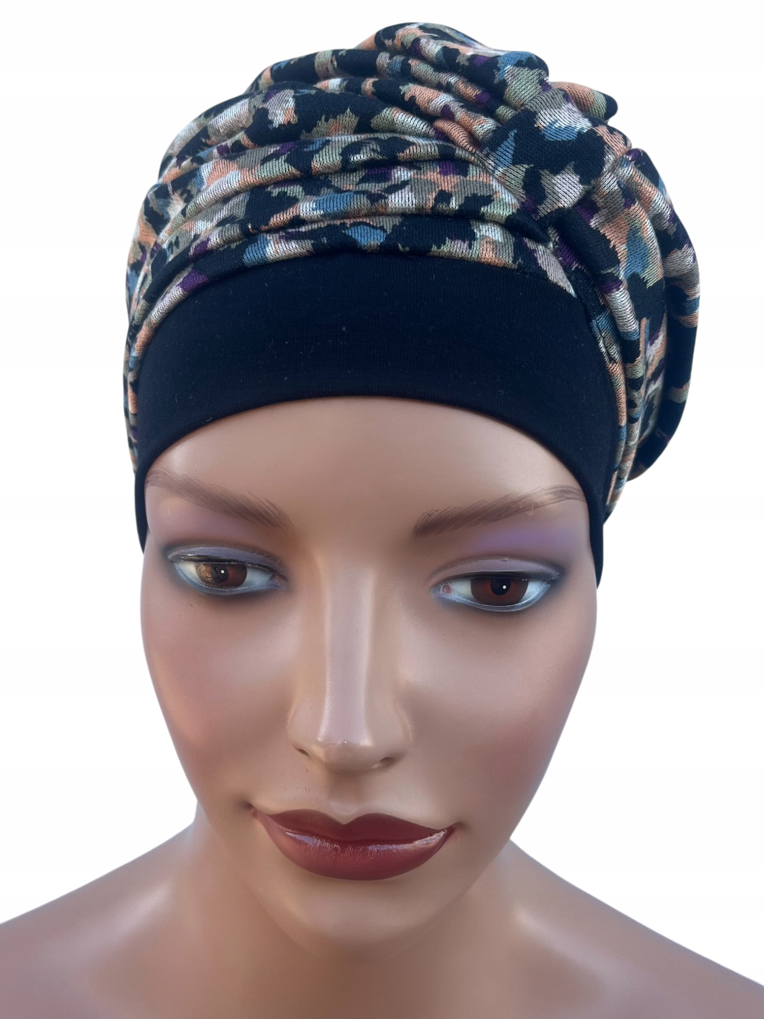 Ela 501 Damen-turban, Warme Strickmütze, Weich, Fließend