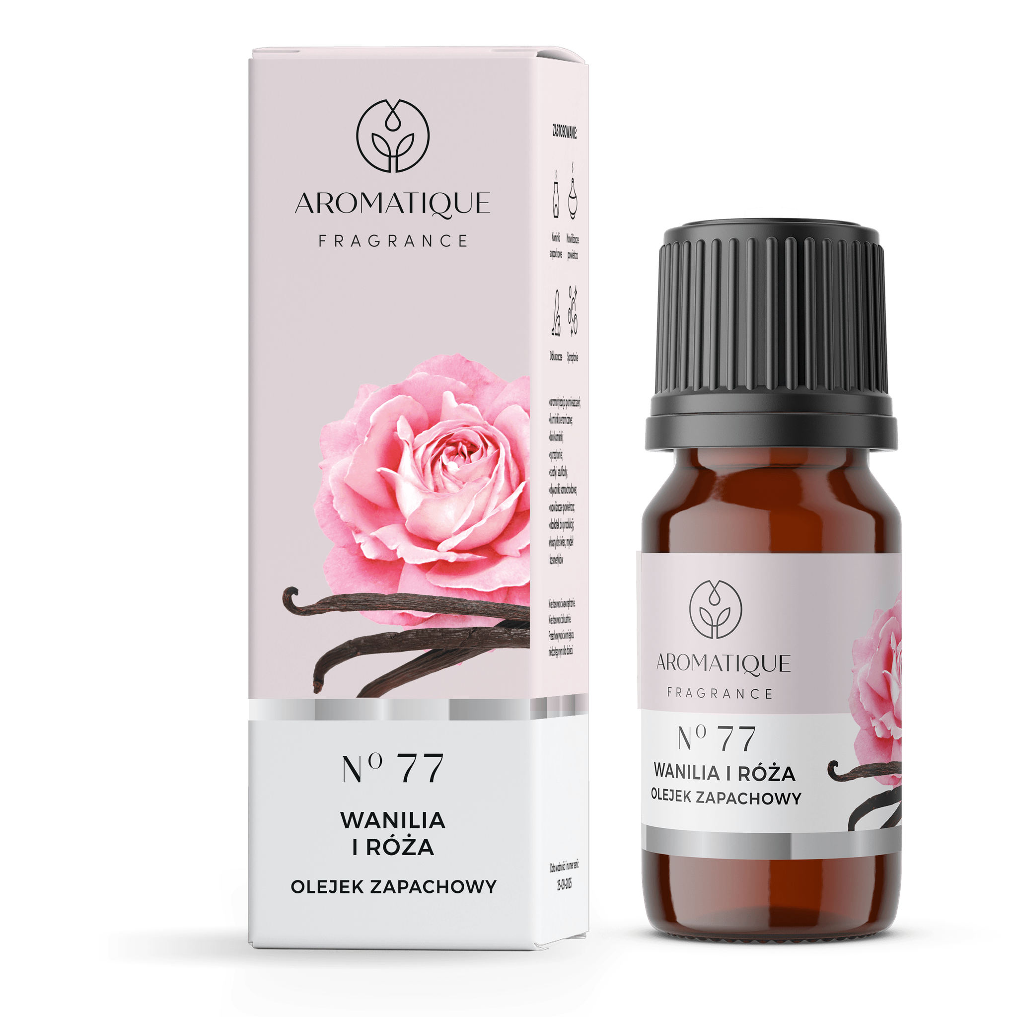Aromatique Vanille- Und Rosenduftöl 12 Ml