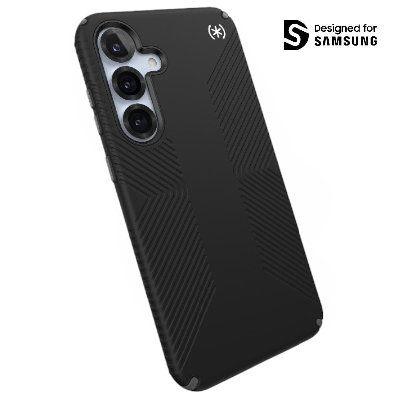 Speck Presidio2 Grip Magnet - Samsung Galaxy S25+ / 24+ Magsafe Hülle (schwarz/schiefergrau/weiß)
