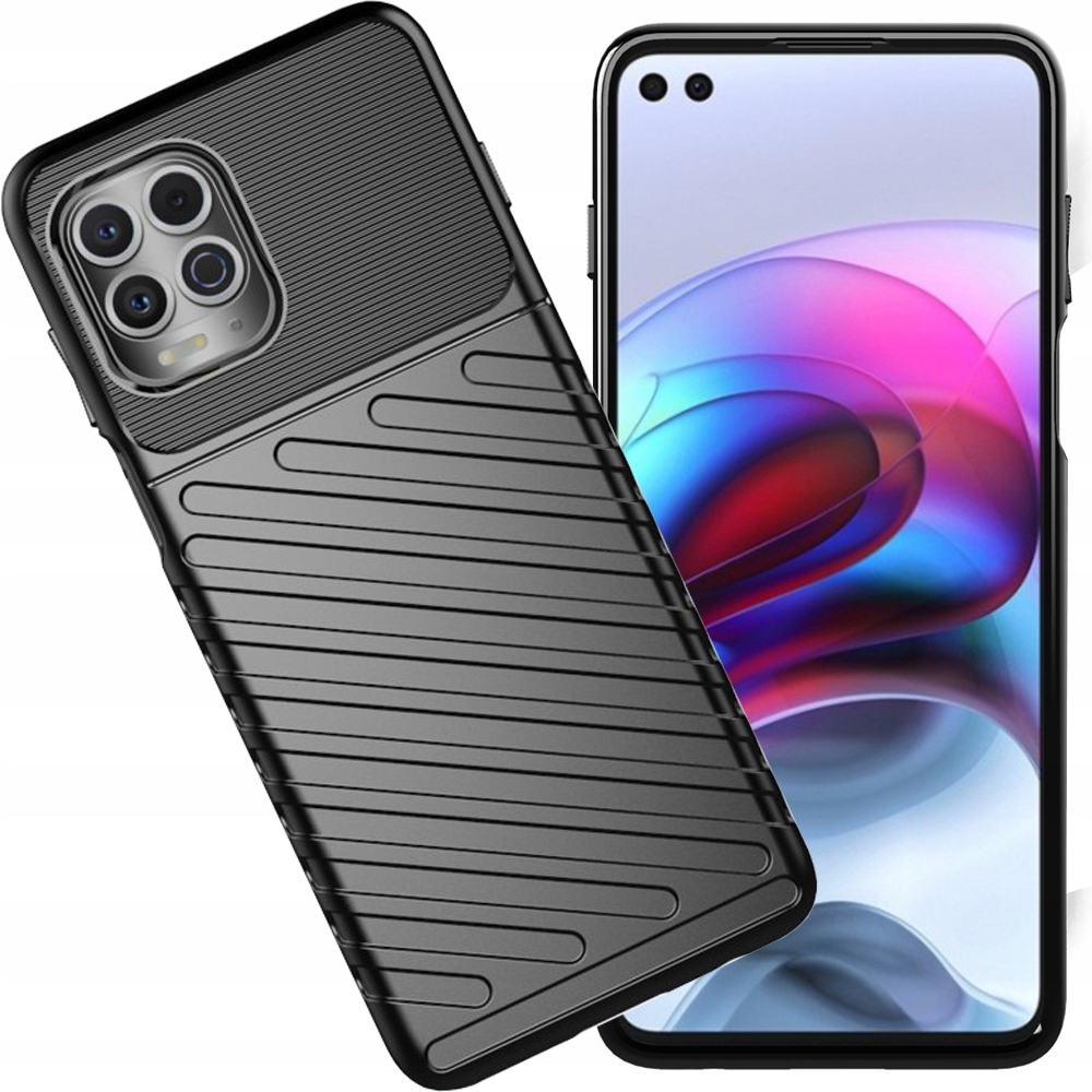 Thunder Case Flexible Schutzhülle Für Motorola Moto G100 / Edge S, Schwarz