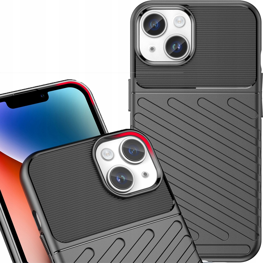 Thunder Case Iphone 14 Schutzhülle, Schwarz