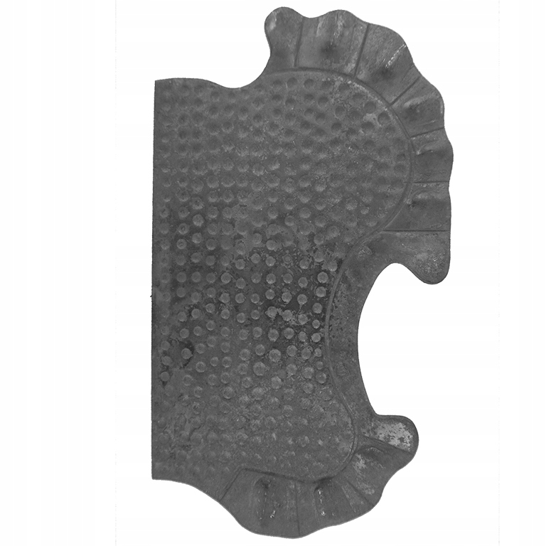 Rechte Platte Ohne Löcher, Geschmiedete Elemente 63.105 H290xl160 4mm