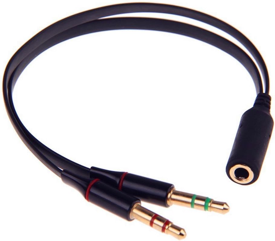 Pc-kopfhöreradapter, Audio-stereo-buchse 3,5 Mm/stecker (2x3,5 Mm)