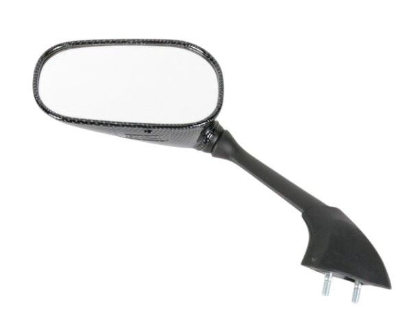 Emgo 2025/02 Spiegel Yamaha Yzf R1 '07-'08 Links (oem: 4c8-26280-00-00) Carbon (originaldesign) (homologation)