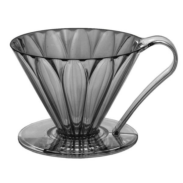 Drip Tritan Cafec - Arita Flower Cup 4 Schwarz Tfd-4bk