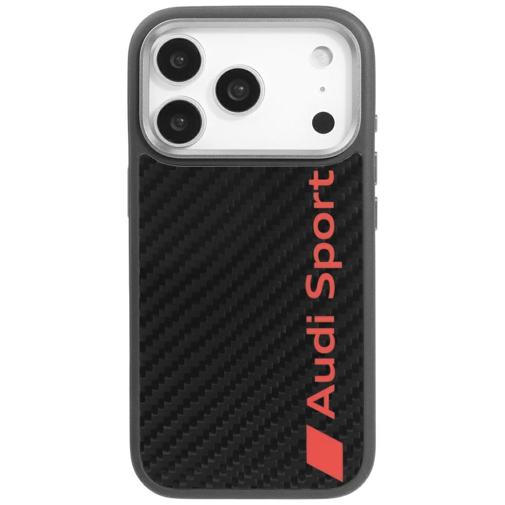 Iphone 17 Pro Audi R8 Magsafe Hülle, Schutzhülle, Schwarze Carbonhülle