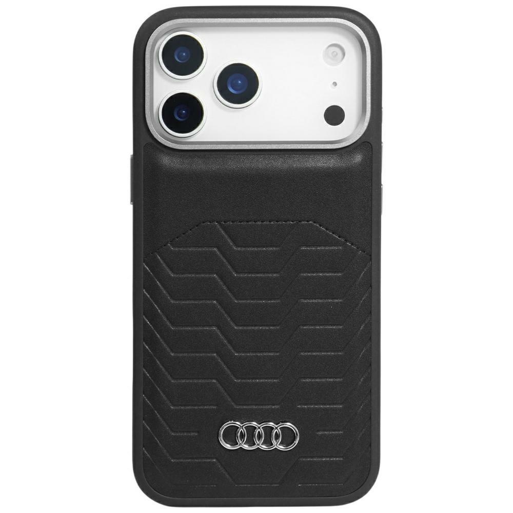 Iphone 17 Pro Audi Hülle – Magsafe, Schutzhülle, Schwarzes Pu-leder
