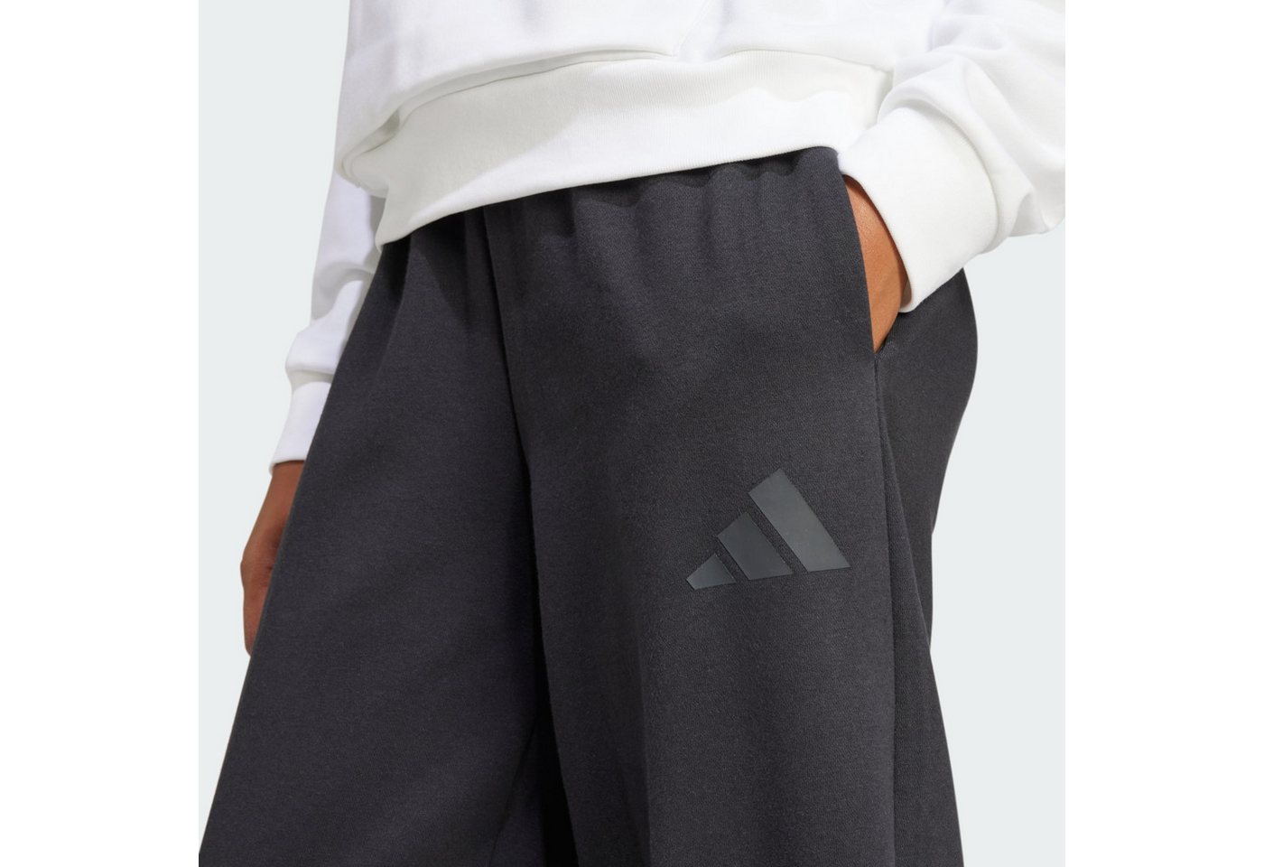 Adidas Ess Damen-jogginghose Mit Modernem Logo, Schwarz, Jd9974 R S Bild 2
