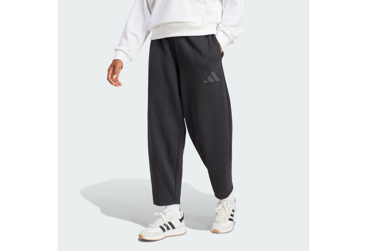 Adidas Ess Damen-jogginghose Mit Modernem Logo, Schwarz, Jd9974 R S Bild 3