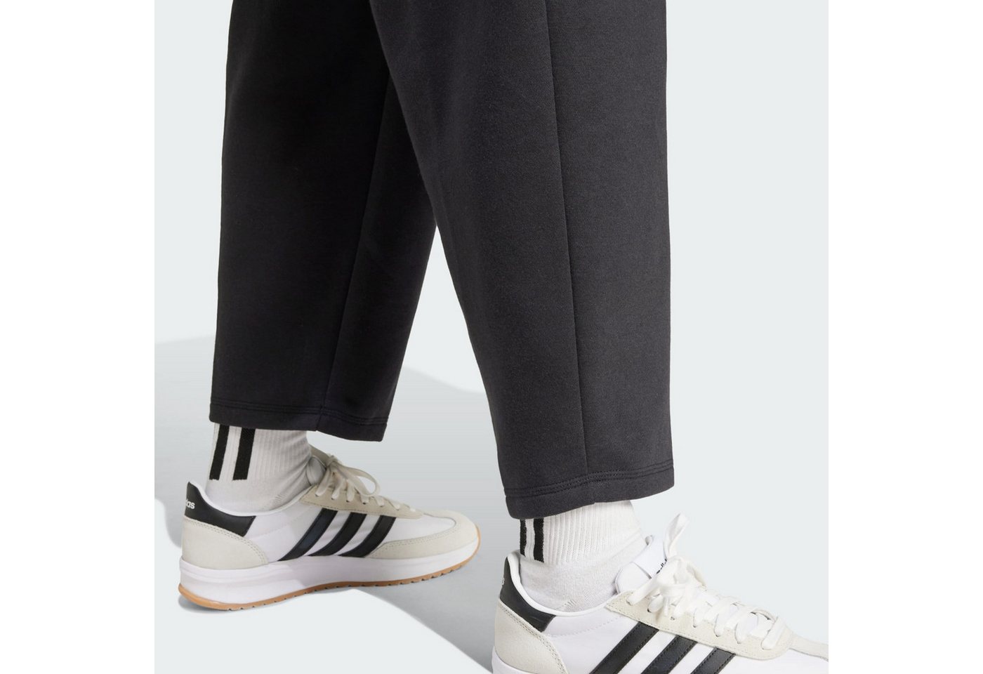 Adidas Ess Damen-jogginghose Mit Modernem Logo, Schwarz, Jd9974 R S Bild 4