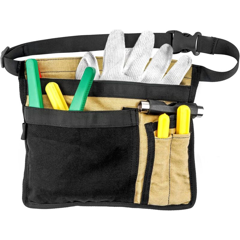 Werkzeuggürteltasche Mit Taschen Und Fächern Für Werkzeuge, Heimwerken, Gartenarbeit Und Mechanik, Für Damen Und Herren