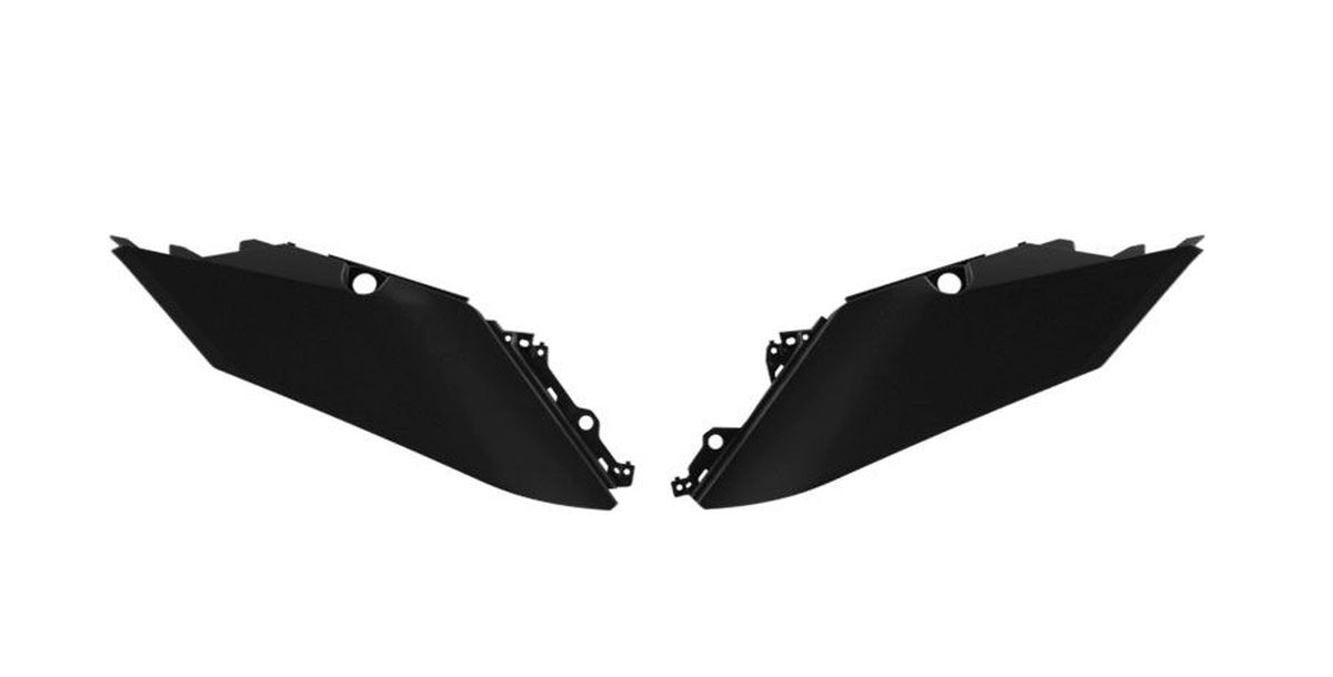 Racetech (rtech) Seitenverkleidungen Hinten (links/rechts) Für Yamaha T7 Revolution Tenere 700 (2019–2024), Schwarz