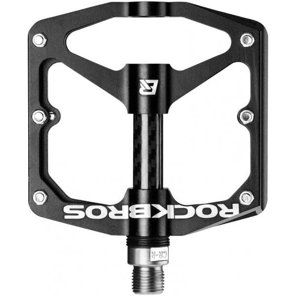 Rockbros 2017-12ebk Aluminium-fahrradpedale Mit Pins, Schwarz