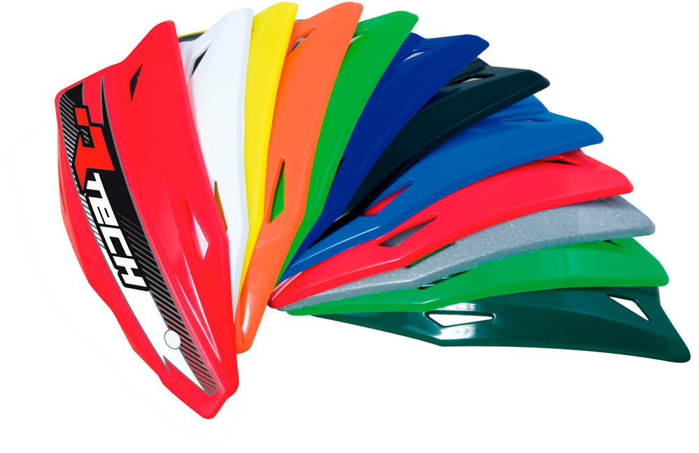 Racetech (rtech) Ersatzkunststoffe Für Handschutz (lenker) Vertigo / Alu / Atv Schwarz