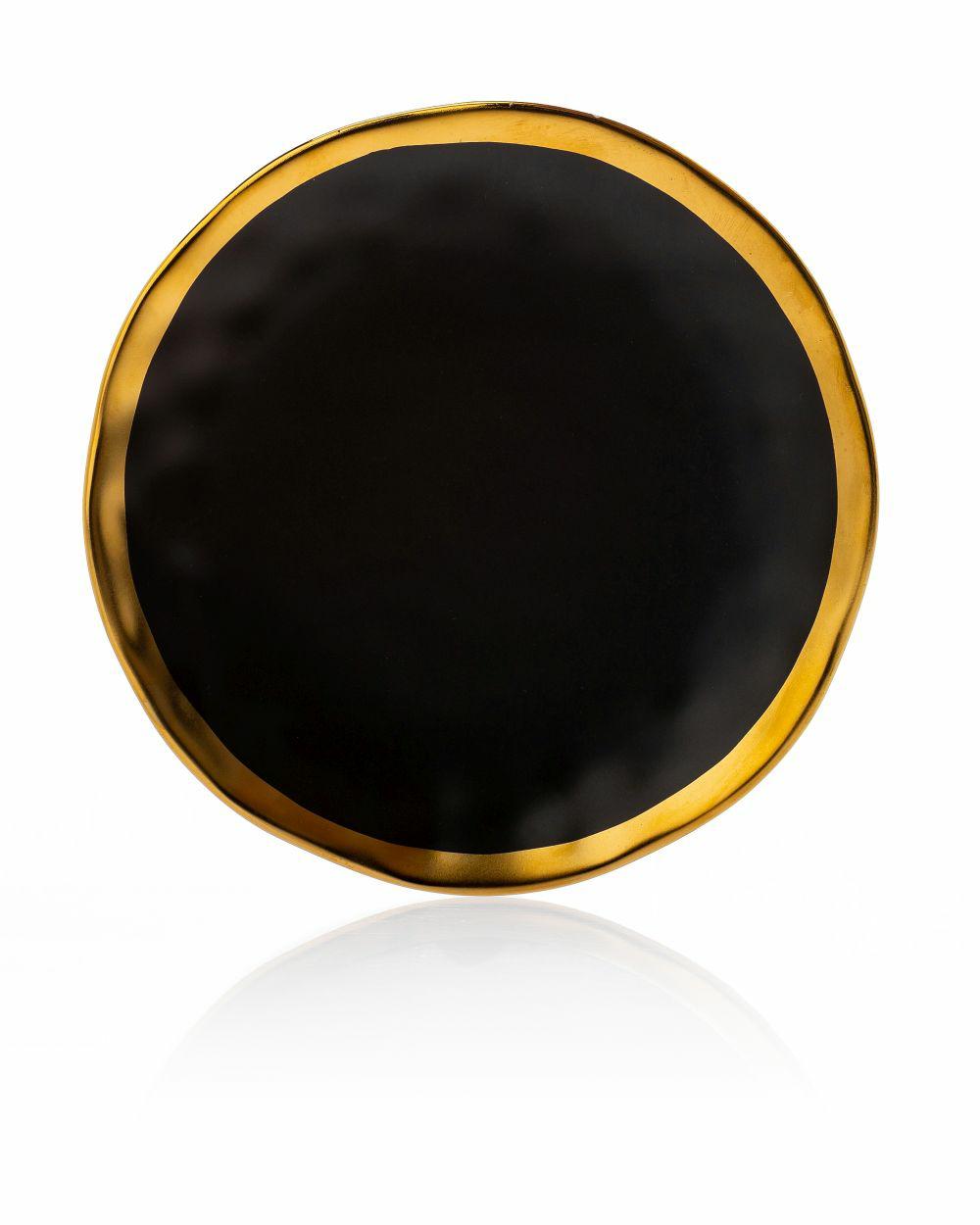 Lissa Schwarzgoldplatte 20 Cm