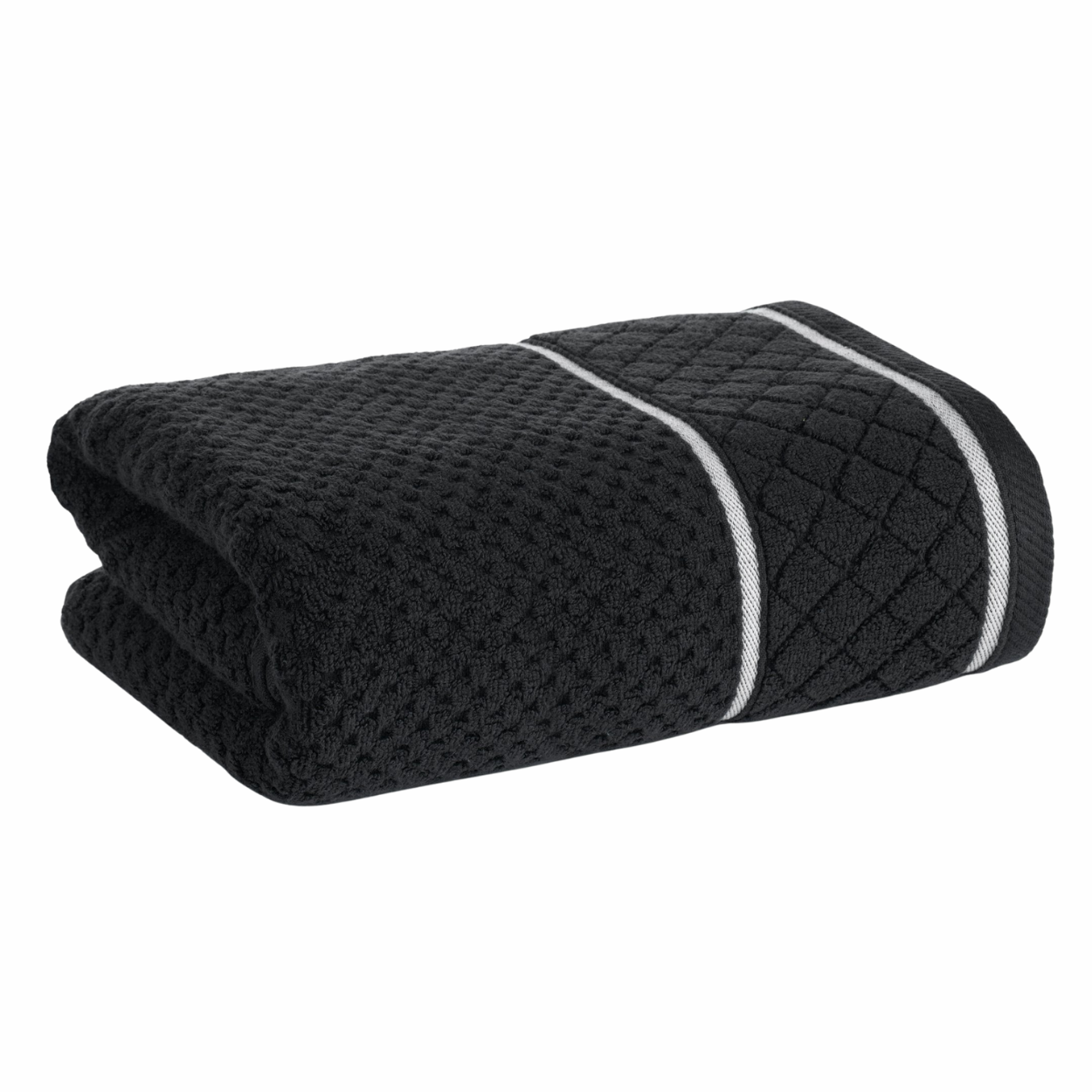 Favori Handtuch Aus Baumwolle, Zero Twist, Schwarz, 30 X 50 Cm