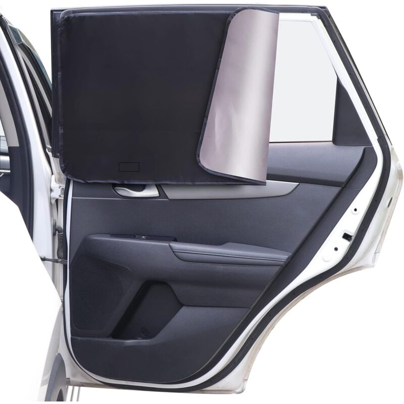 Auto-sonnenschutz, Magnetischer Auto-sonnenschutz Mit Uv-schutz, Sonnenschutzvorhänge Für Autofenster Für Kinder, Erwachsene Und Haustiere