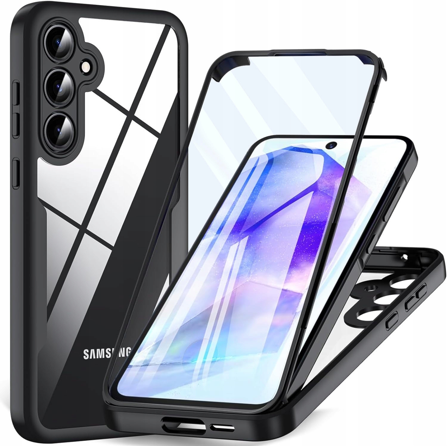 Exo 360°-schutzhülle – Mit Integriertem Glas – Für Samsung A26 5g / A17 5g