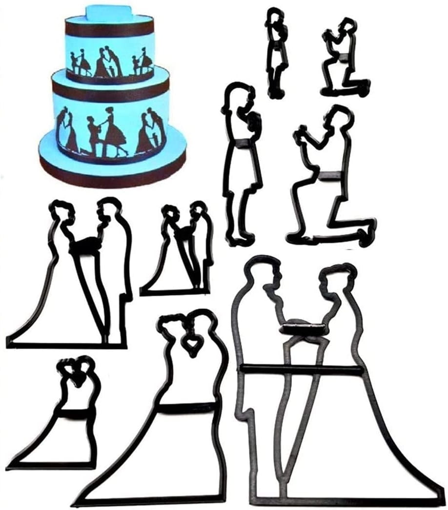 Zuckerpaste-ausstecher Für Hochzeiten