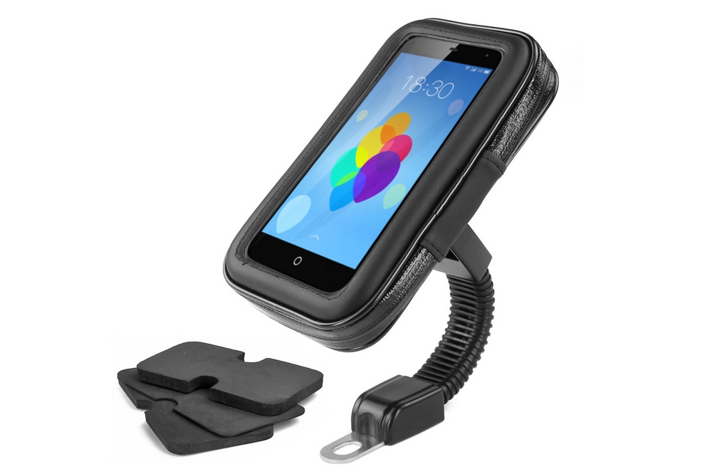 Handy-/smartphone-halterung, Spiegelhalterung, Roller/motorrad/enduro/fahrrad