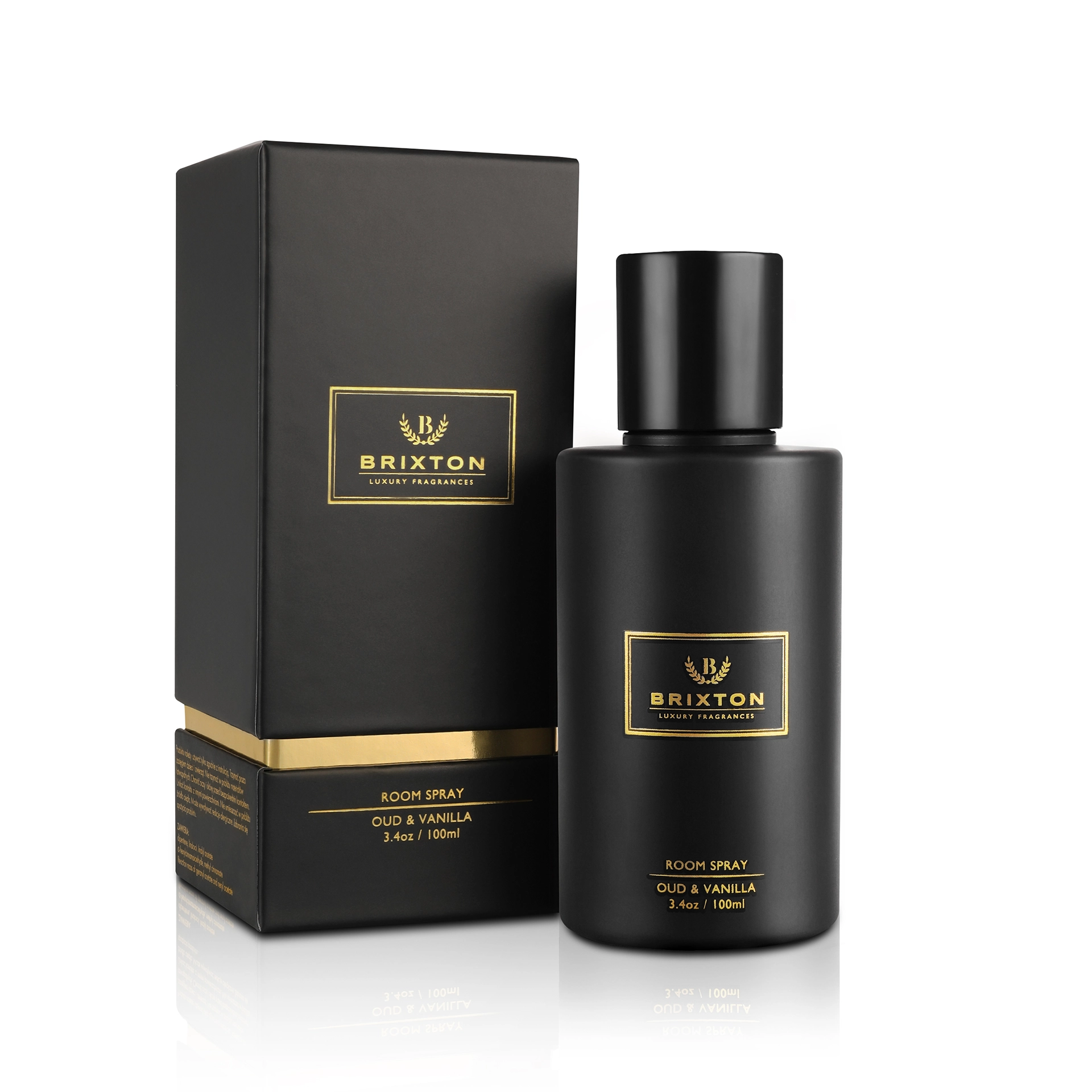 Raumspray Brixton Duftnebel 100ml Oud & Vanille Homms