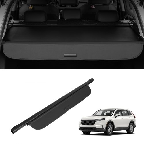 Einziehbare Laderaumabdeckung, Wasserfeste Kofferraumabdeckung, Sicherheitsschutz Für Honda Crv 2023-2025 5-seater, Uv-beständige Kofferraumabdeckung Aus Aluminiumlegierung & Pvc-lederstruktur