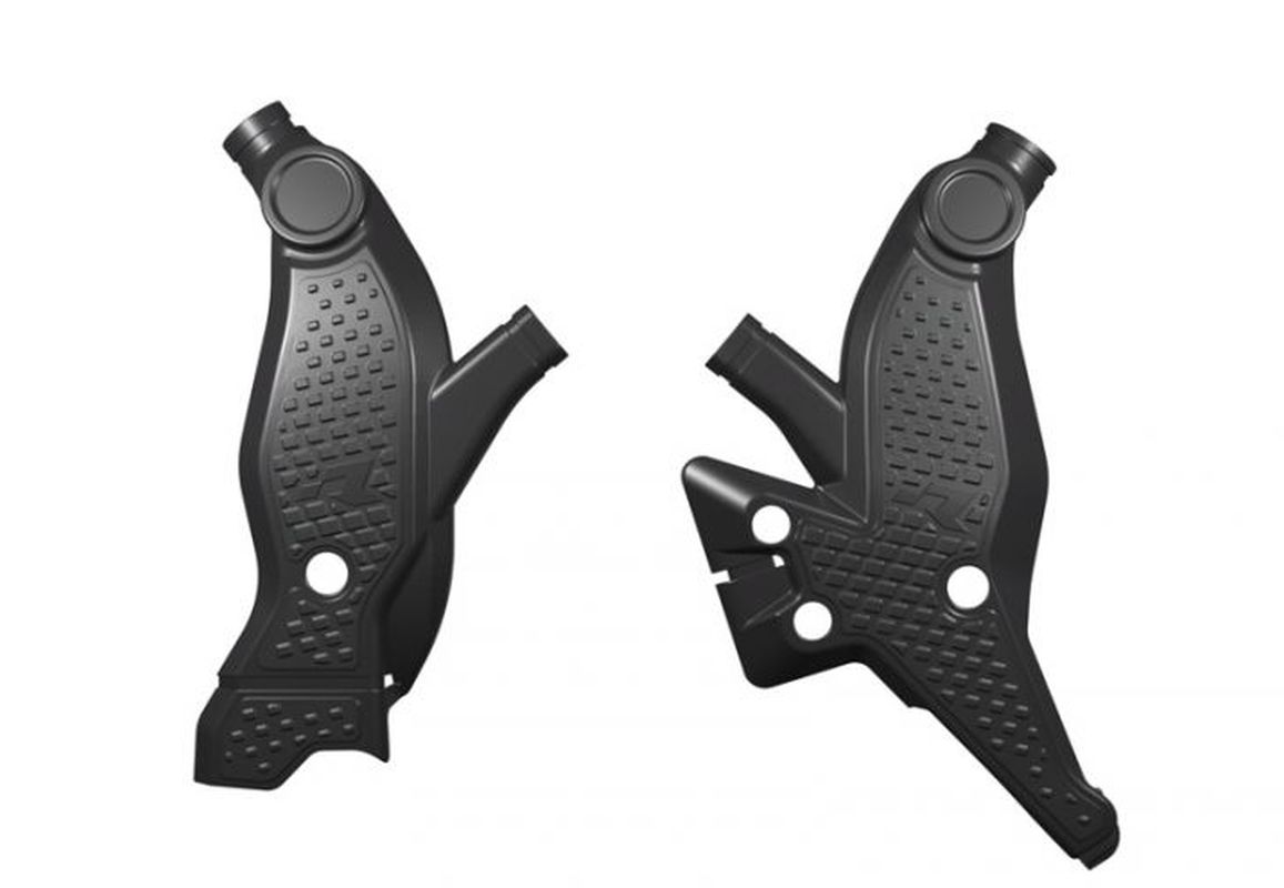 Racetech (rtech) 2024/07 Rahmenschutz (set) T7 Revolution Yamaha Tenere 700 '19-'24 Schwarz