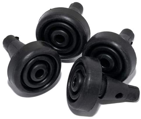 Kappa Befestigungsgummis Für Mittelplatten Km7, K636, Km8a, Km8b, Kra, Erhöhte Höhe 6,5 Mm (4 Stück)