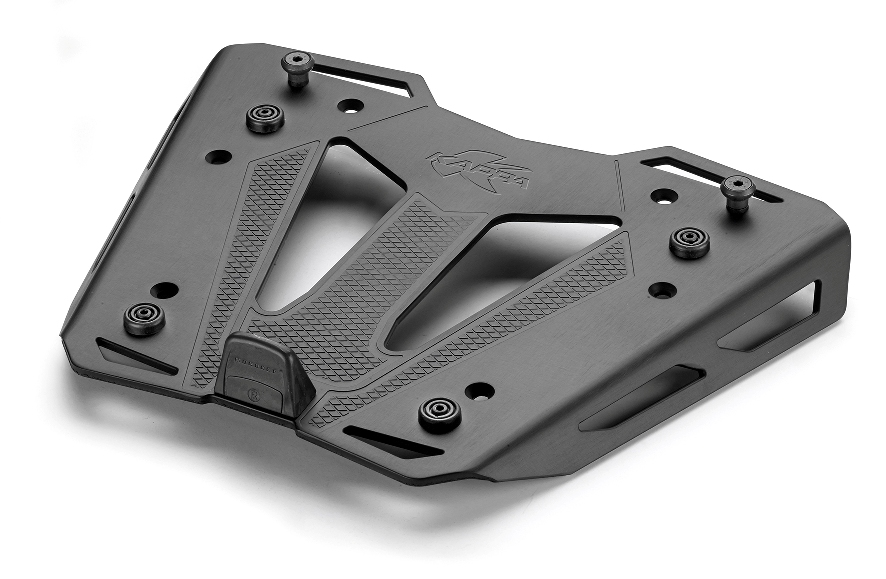 Kappa Monokey Gehäuseplatte Für Kz Und Einige Kr Racks, Aluminium Schwarz