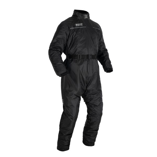 Oxford Rainseal Einteiler-regenanzug, Schwarz, Xl