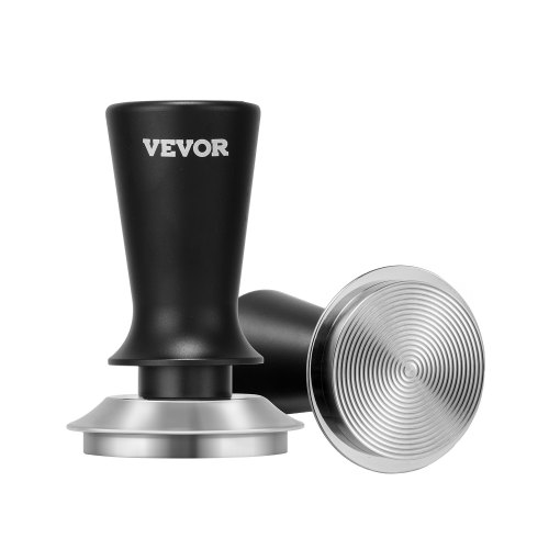Espresso-tamper 53 Mm, Gefederter Kaffeetamper, 13,6 Kg Tamper-werkzeug Kaffeewerkzeug Für Kaffeemaschine Kaffeezubehör Edelstahl-tamper Kaffeestampfer Mit Rutschfestem Griff Schwarz