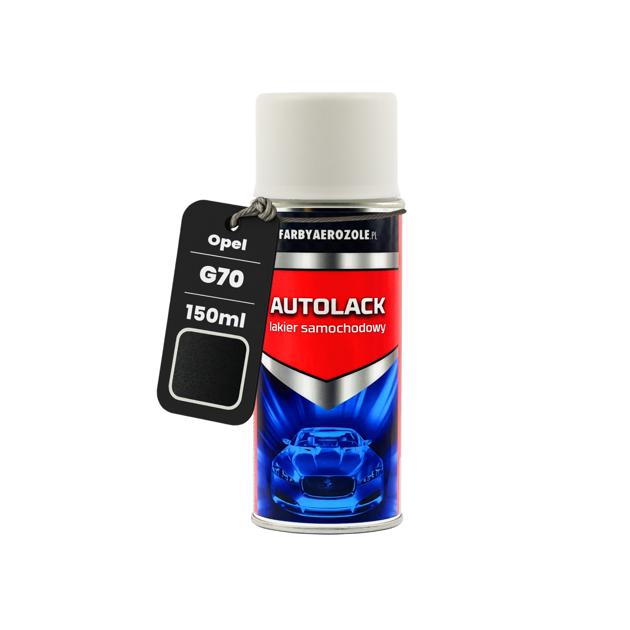 Opel G70 Diamantschwarz Perleffekt – Schwarzer Autolackspray 150 Ml