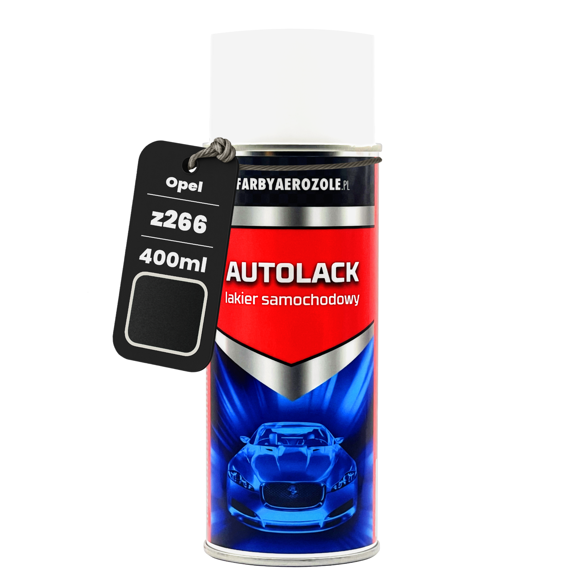 Opel 266 / Z266 (diamantschwarz Metallic) Autolackspray 400 Ml