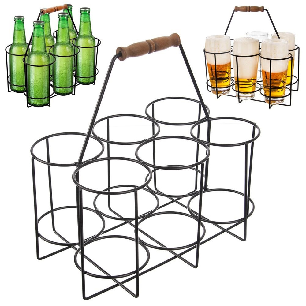 Bierflaschenkiste, Getränkekorb, Behälter, Organizer, Trageständer