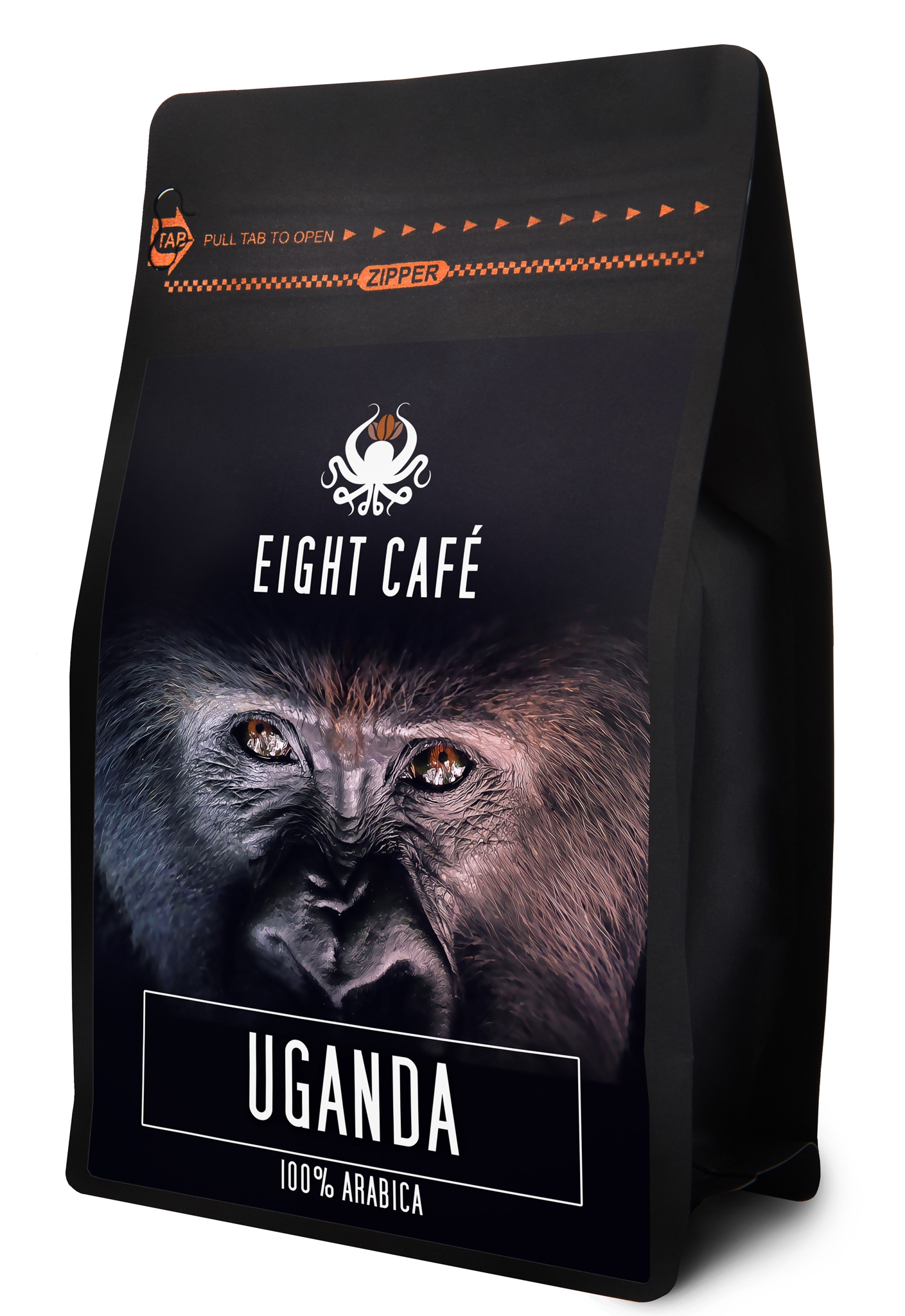 Frisch Geröstete Kaffeebohnen, 100 % Arabica, Uganda, 500 G, Für Espressomaschinen