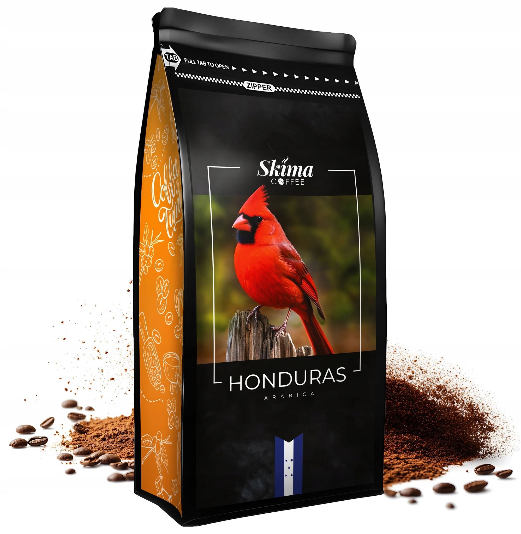 Gemahlener Kaffee 500g Honduras 100% Arabica Frisch Geröstet Magermilchkaffee + Gratis