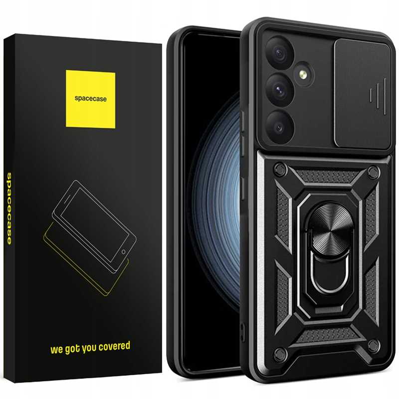 Spacecase Camring Galaxy A55 5g Schwarz