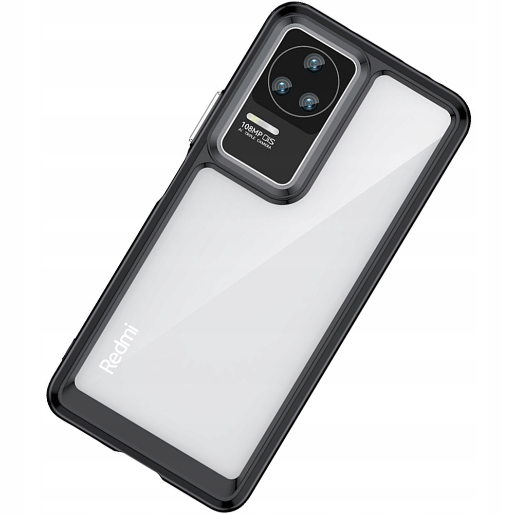 Schutzhülle „outer Space“ Für Xiaomi Poco F4 5g Mit Flexiblem Rahmen, Schwarz