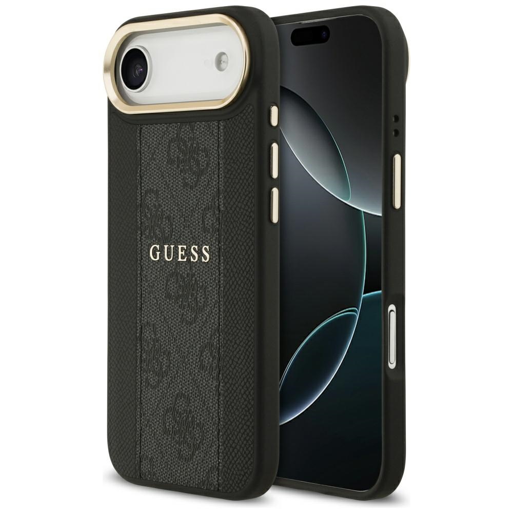 Guess 4g Stripe Magsafe Hülle Für Iphone Air Schwarz