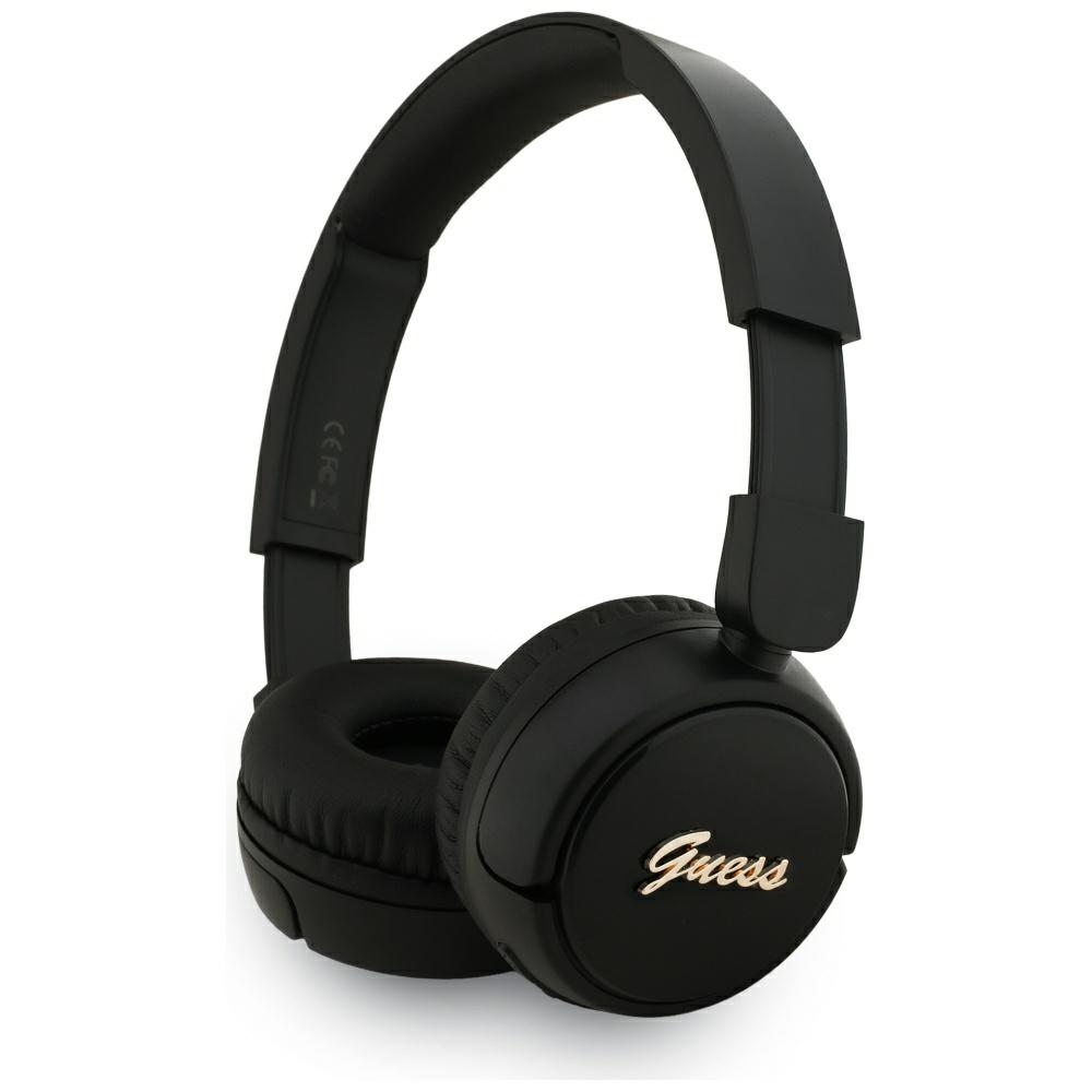 Guess Bluetooth 5.3 Over-ear-kopfhörer Mit Metalllogo Und Schwarzer Schrift