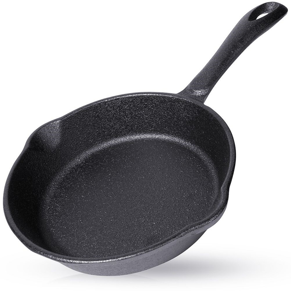 Gusseiserne Bratpfanne Für Gas-, Induktions- Und Herdplatten (16 Cm)